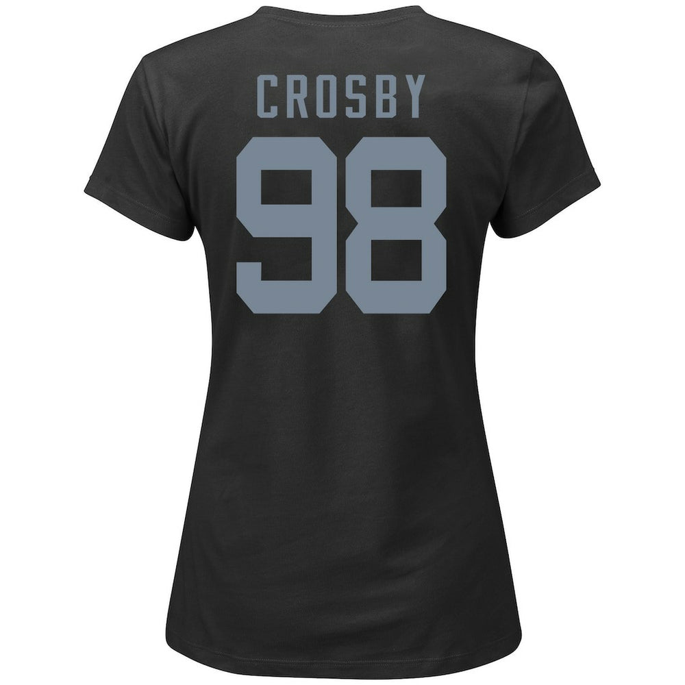 Maxx Crosby  Women's Plus Size Name & Number V-Neck T-Shirt - Las Vegas Raiders