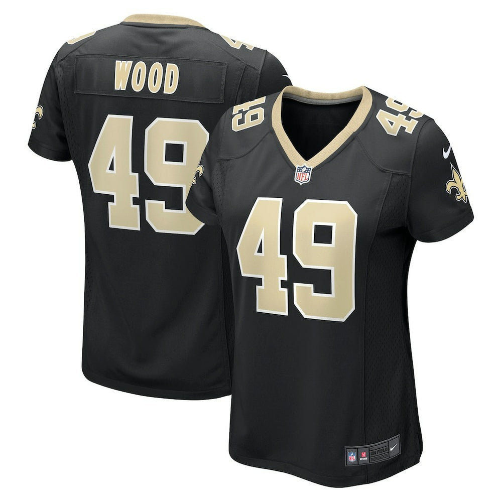 Zach Wood  Women's Game Jersey - New Orleans Saints