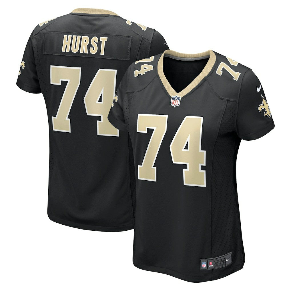 James Hurst  Women's Game Jersey - New Orleans Saints