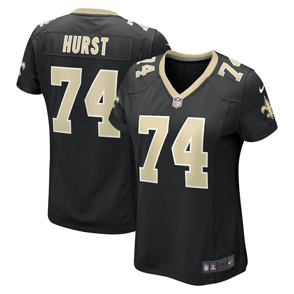 James Hurst  Women's Game Jersey - New Orleans Saints