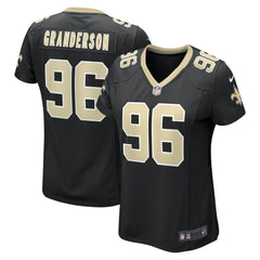 Carl Granderson  Women's Game Jersey - New Orleans Saints