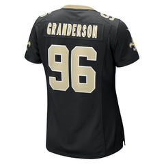 Carl Granderson  Women's Game Jersey - New Orleans Saints