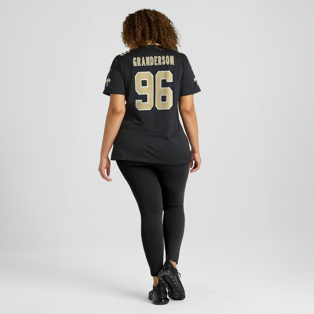 Carl Granderson  Women's Game Jersey - New Orleans Saints