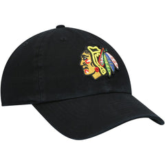 NHL Black Chicago Blackhawks '47 Team Clean Up Adjustable Hat
