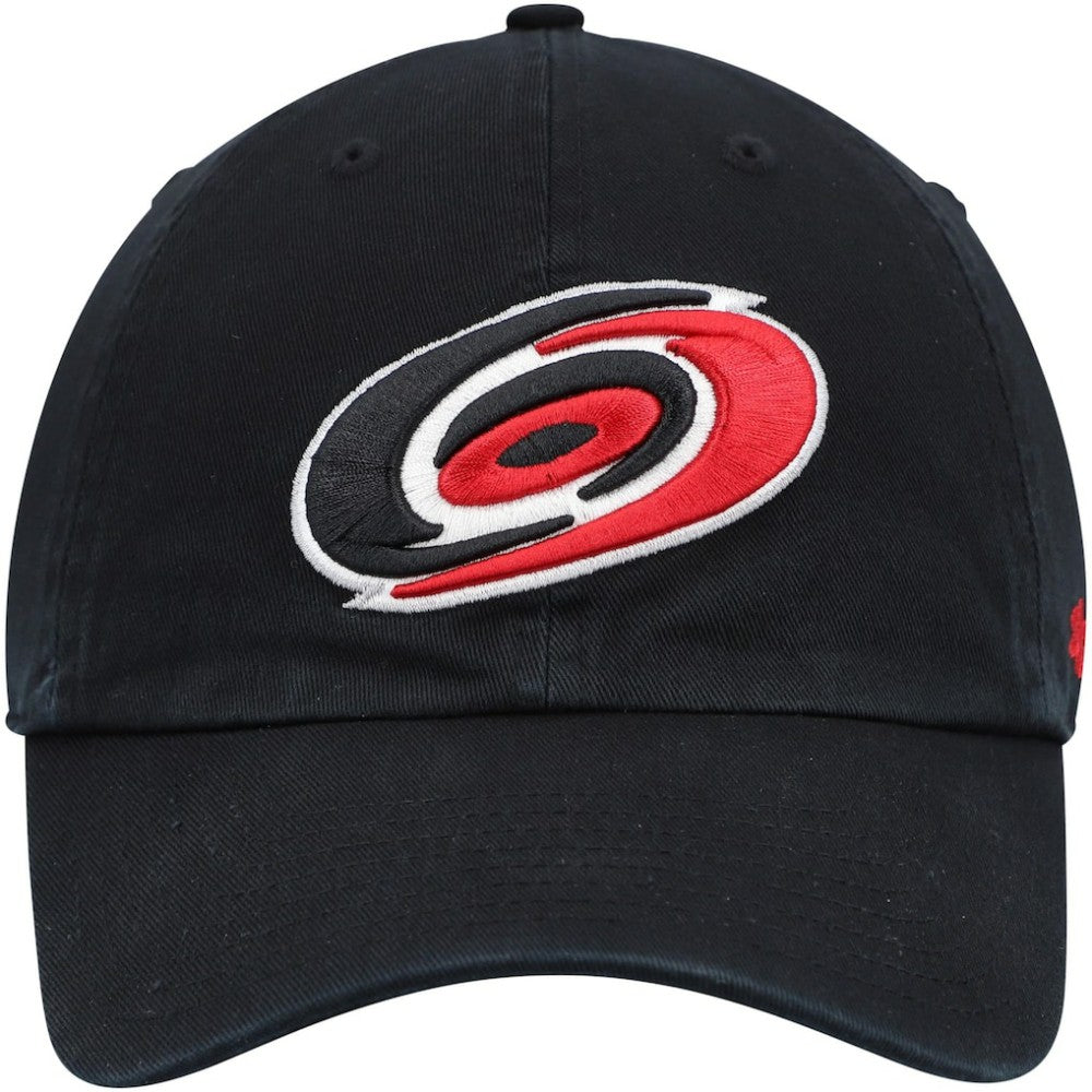 NHL Black Carolina Hurricanes '47 Team Clean Up Adjustable Hat