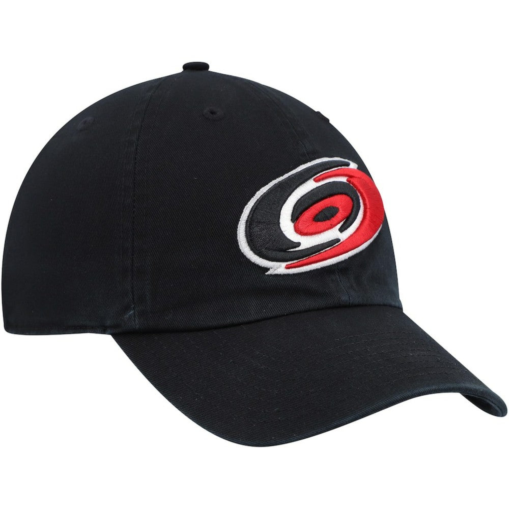 NHL Black Carolina Hurricanes '47 Team Clean Up Adjustable Hat