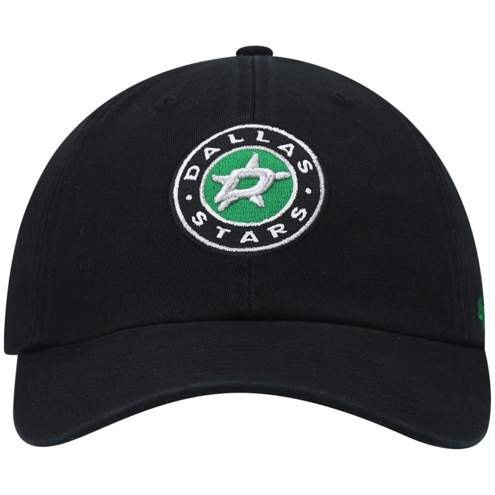 NHL Black Dallas Stars '47 Team Clean Up Adjustable Hat