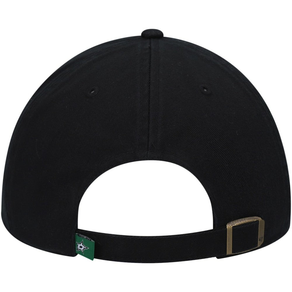 NHL Black Dallas Stars '47 Team Clean Up Adjustable Hat