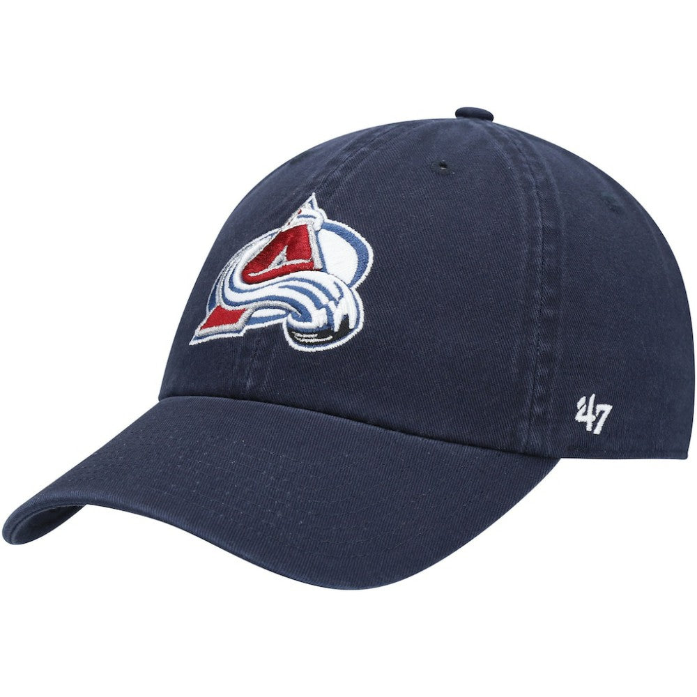 NHL Navy Colorado Avalanche '47 Team Clean Up Adjustable Hat