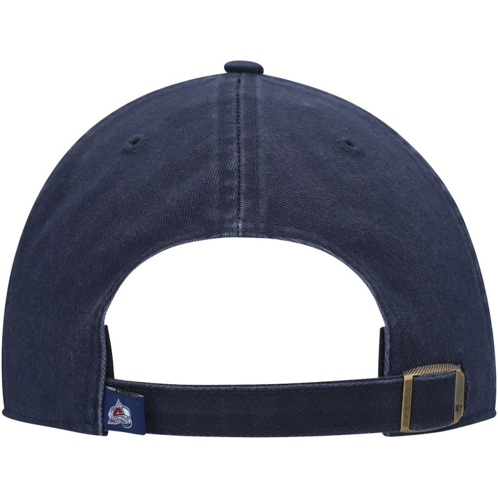 NHL Navy Colorado Avalanche '47 Team Clean Up Adjustable Hat