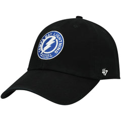 NHL Black Tampa Bay Lightning '47 Team Clean Up Adjustable Hat