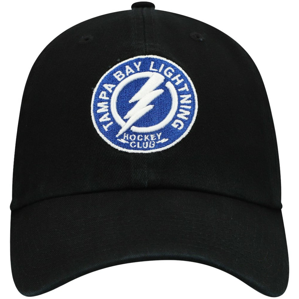 NHL Black Tampa Bay Lightning '47 Team Clean Up Adjustable Hat