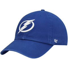 NHL Blue Tampa Bay Lightning '47 Team Clean Up Adjustable Hat