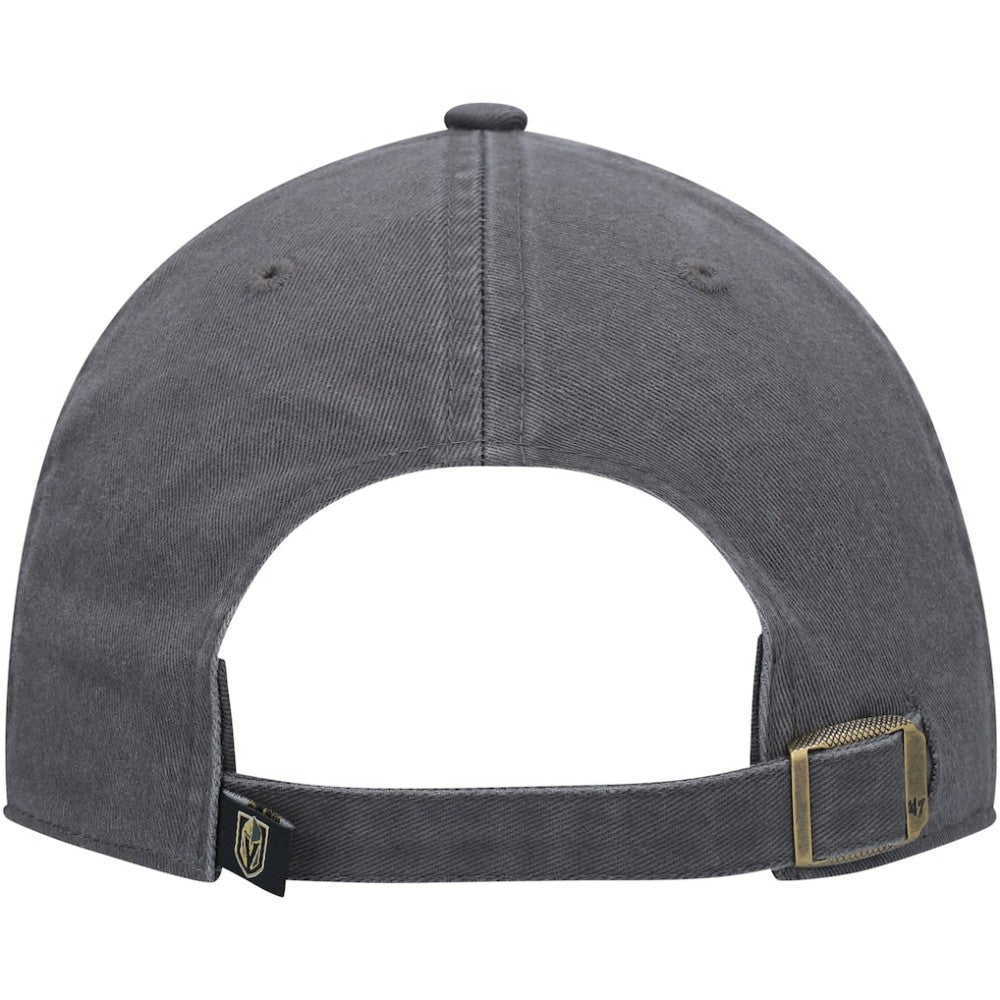 NHL Charcoal Vegas Golden Knights '47 Team Clean Up Adjustable Hat