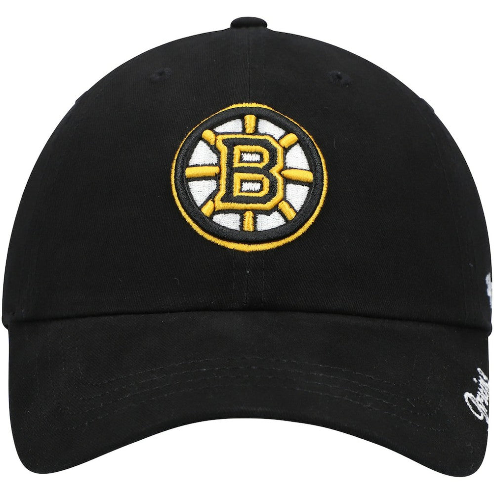 NHL Black Boston Bruins '47 Women's Team Miata Clean Up Adjustable Hat