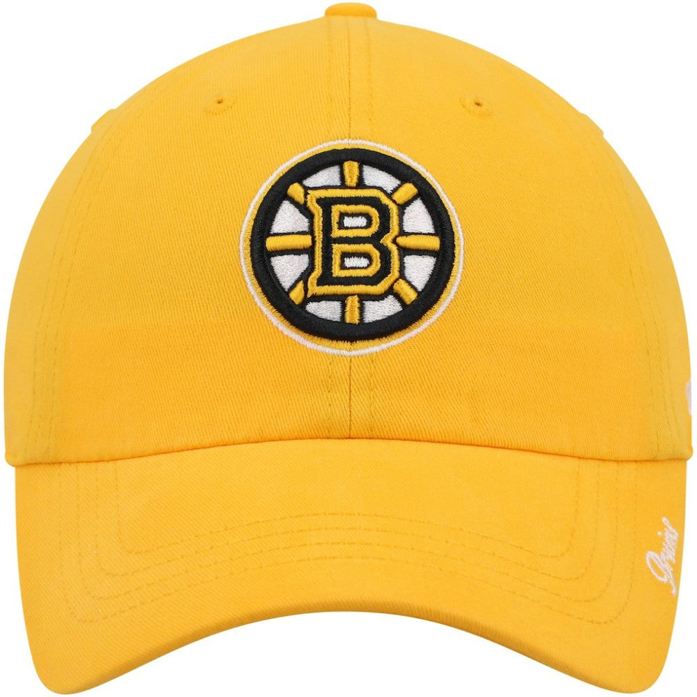 NHL Gold Boston Bruins '47 Women's Team Miata Clean Up Adjustable Hat
