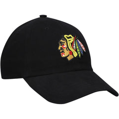NHL Black Chicago Blackhawks '47 Women's Team Miata Clean Up Adjustable Hat