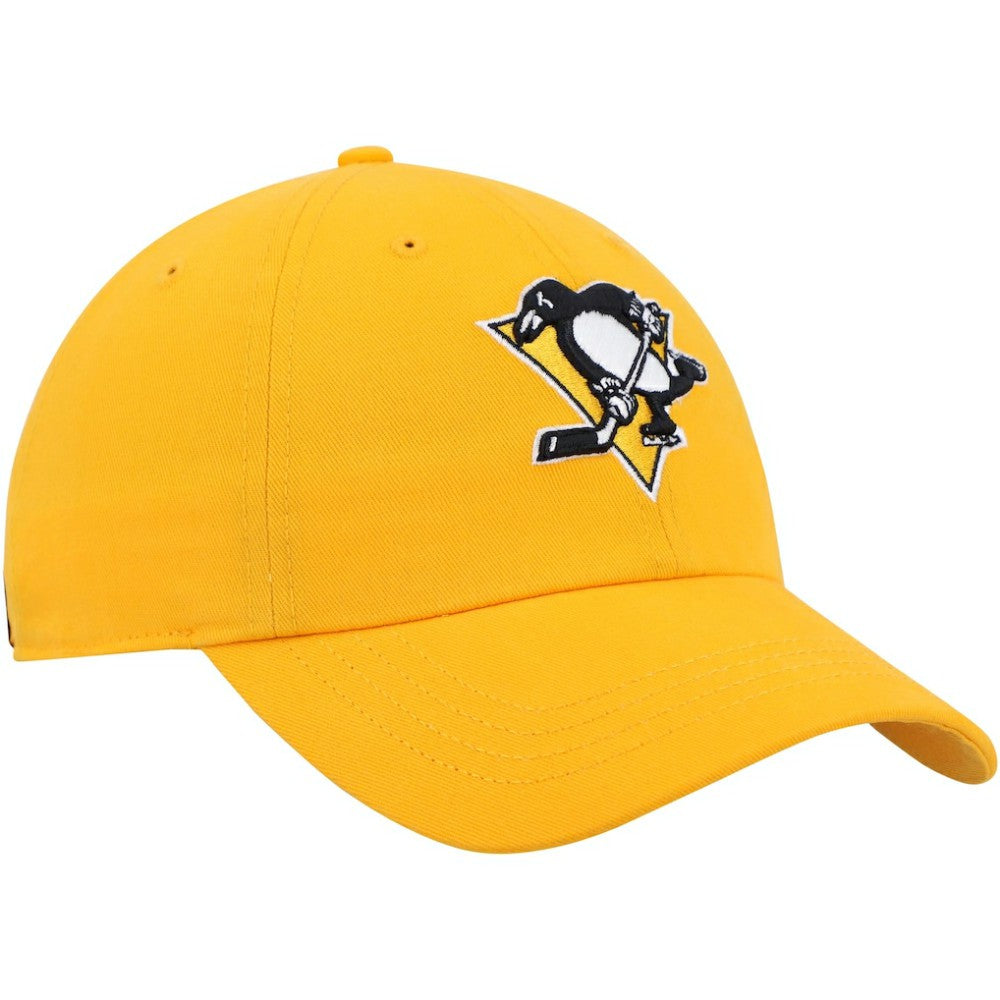 NHL Gold Pittsburgh Penguins '47 Women's Team Miata Clean Up Adjustable Hat