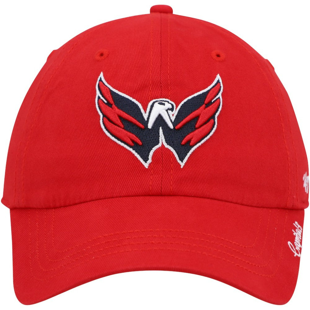 NHL Red Washington Capitals '47 Women's Team Miata Clean Up Adjustable Hat