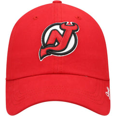NHL Red New Jersey Devils '47 Women's Team Miata Clean Up Adjustable Hat