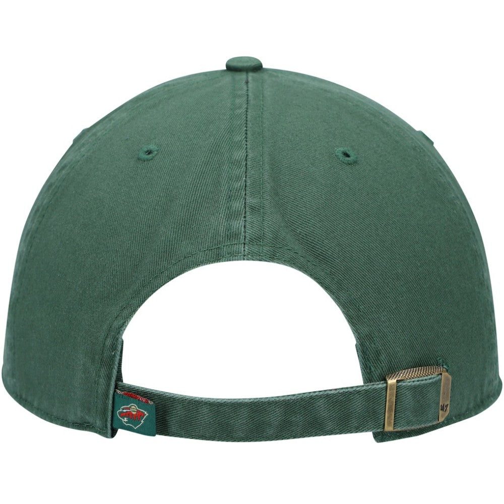 NHL Green Minnesota Wild '47 Team Clean Up Adjustable Hat