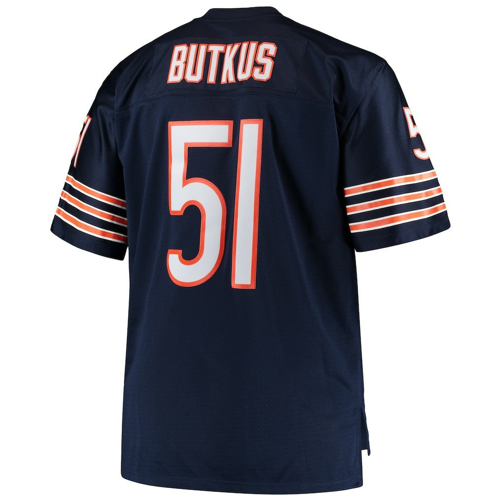 Dick Butkus  Big & Tall 1966 Retired Player Replica Jersey - Chicago Bears