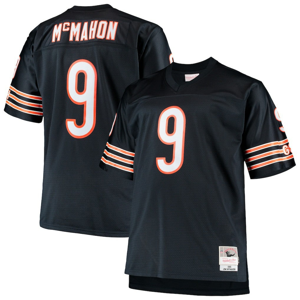 Jim McMahon  Big & Tall 1985 Retired Player Replica Jersey - Chicago Bears