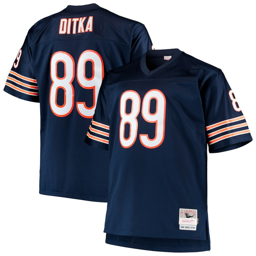 Mike Ditka  Big & Tall 1966 Retired Player Replica Jersey - Chicago Bears