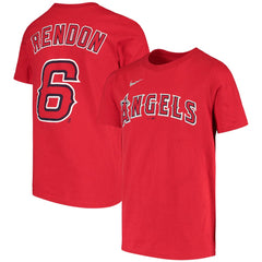 MLB Anthony Rendon Los Angeles Angels Nike Youth Name & Number T-Shirt