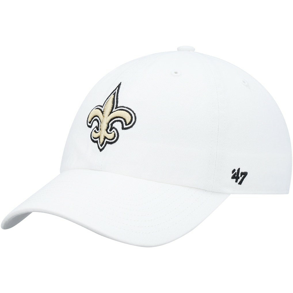'47 Logo Clean Up Adjustable Hat - New Orleans Saints