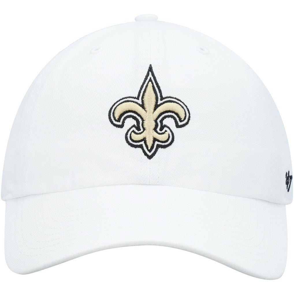'47 Logo Clean Up Adjustable Hat - New Orleans Saints