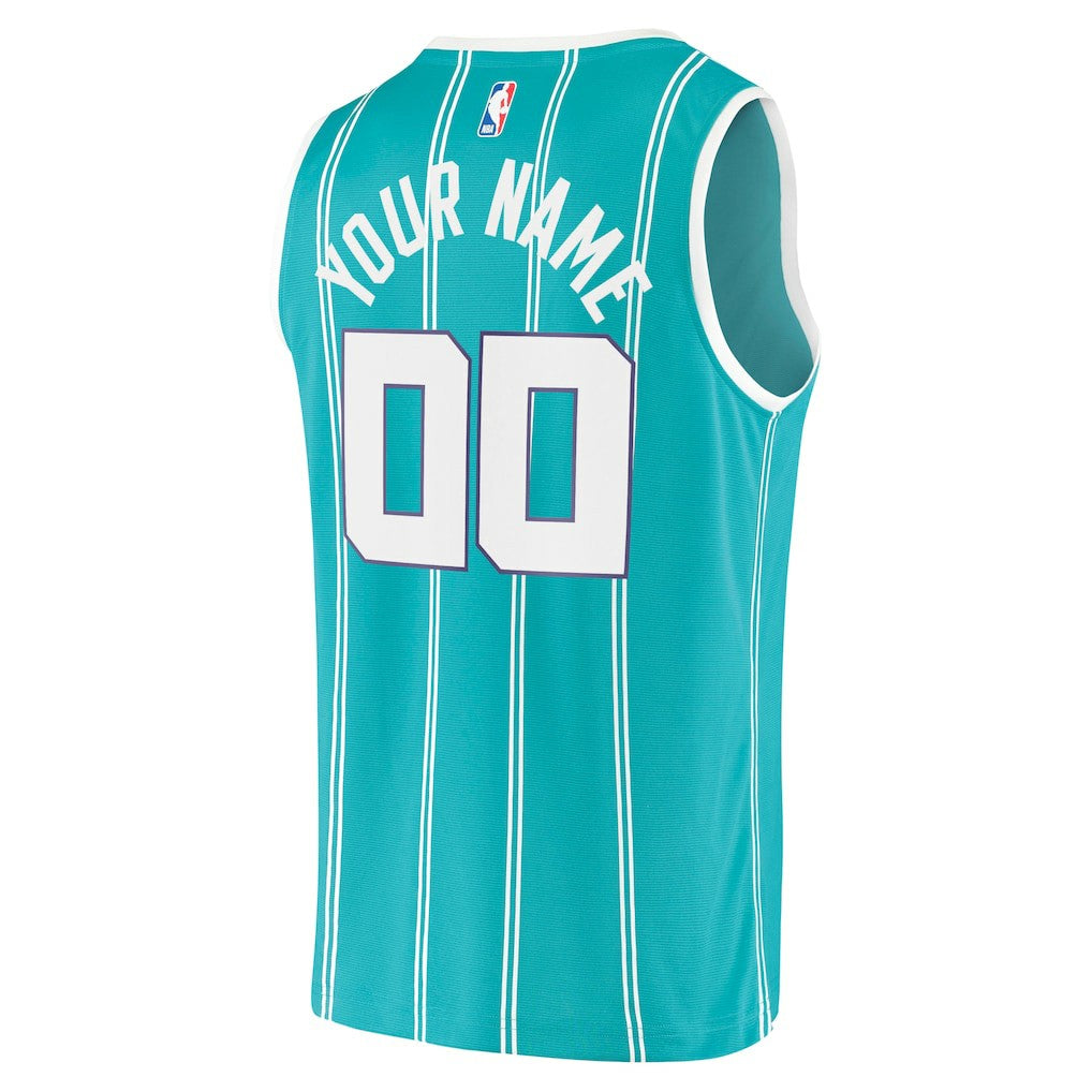 NBA Charlotte Hornets Fast Break Replica Custom Jersey