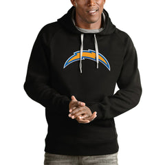 Antigua Victory Pullover Hoodie - Los Angeles Chargers