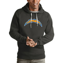 Antigua Victory Pullover Hoodie - Los Angeles Chargers