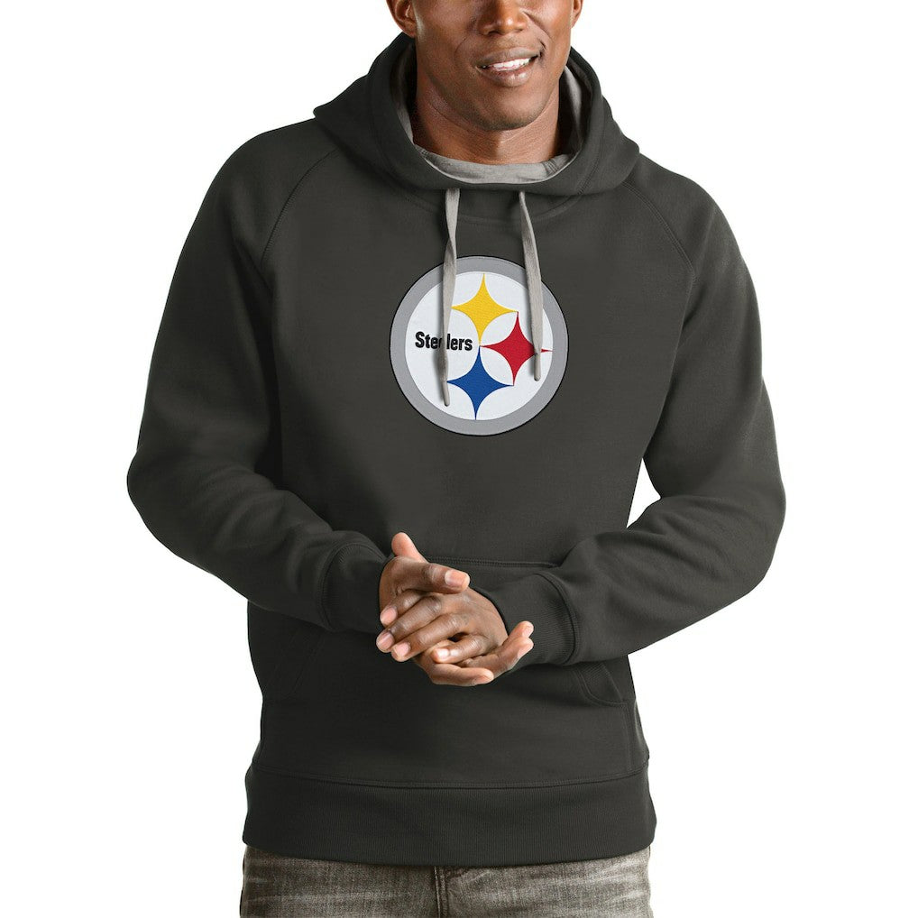 Antigua Victory Pullover Hoodie - Pittsburgh Steelers