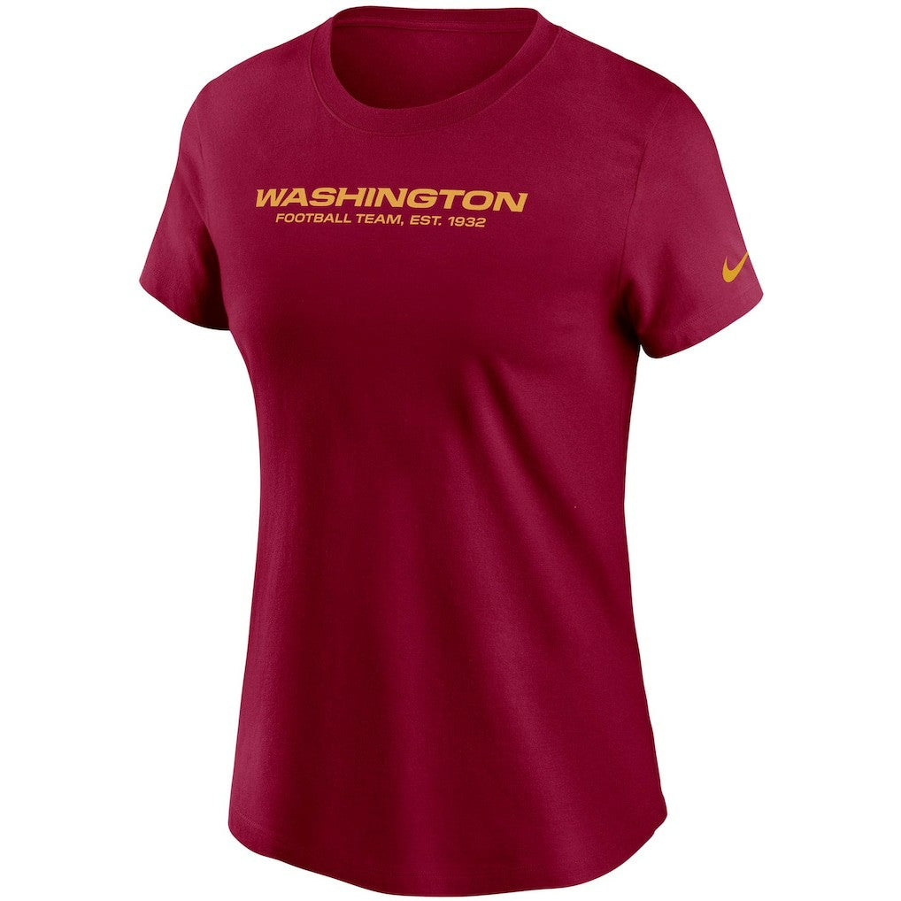 Washington Football Team Women's Logo Essential T-Shirt - Washington Commanders