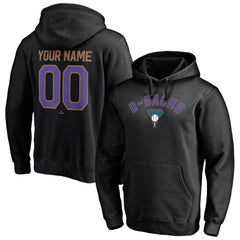 MLB Arizona Diamondbacks Cooperstown Winning Streak Personalized Name & Number Pullover Hoodie