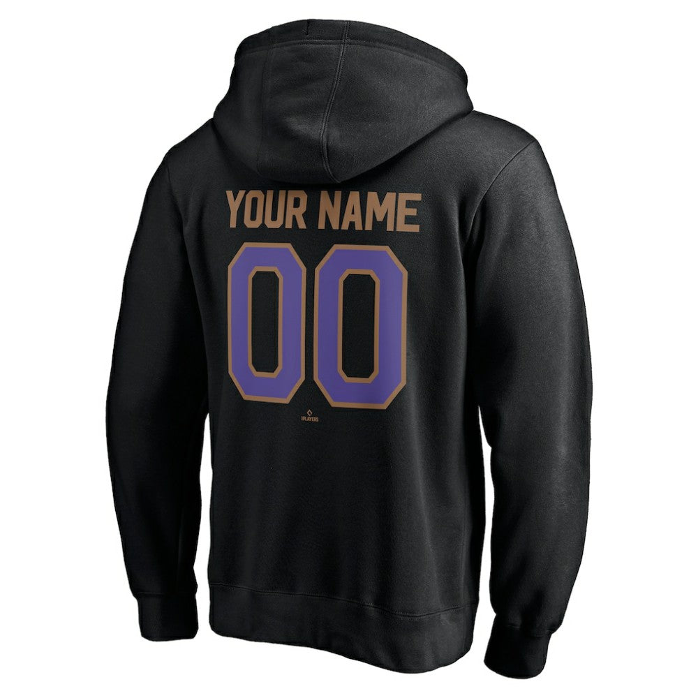 MLB Arizona Diamondbacks Cooperstown Winning Streak Personalized Name & Number Pullover Hoodie