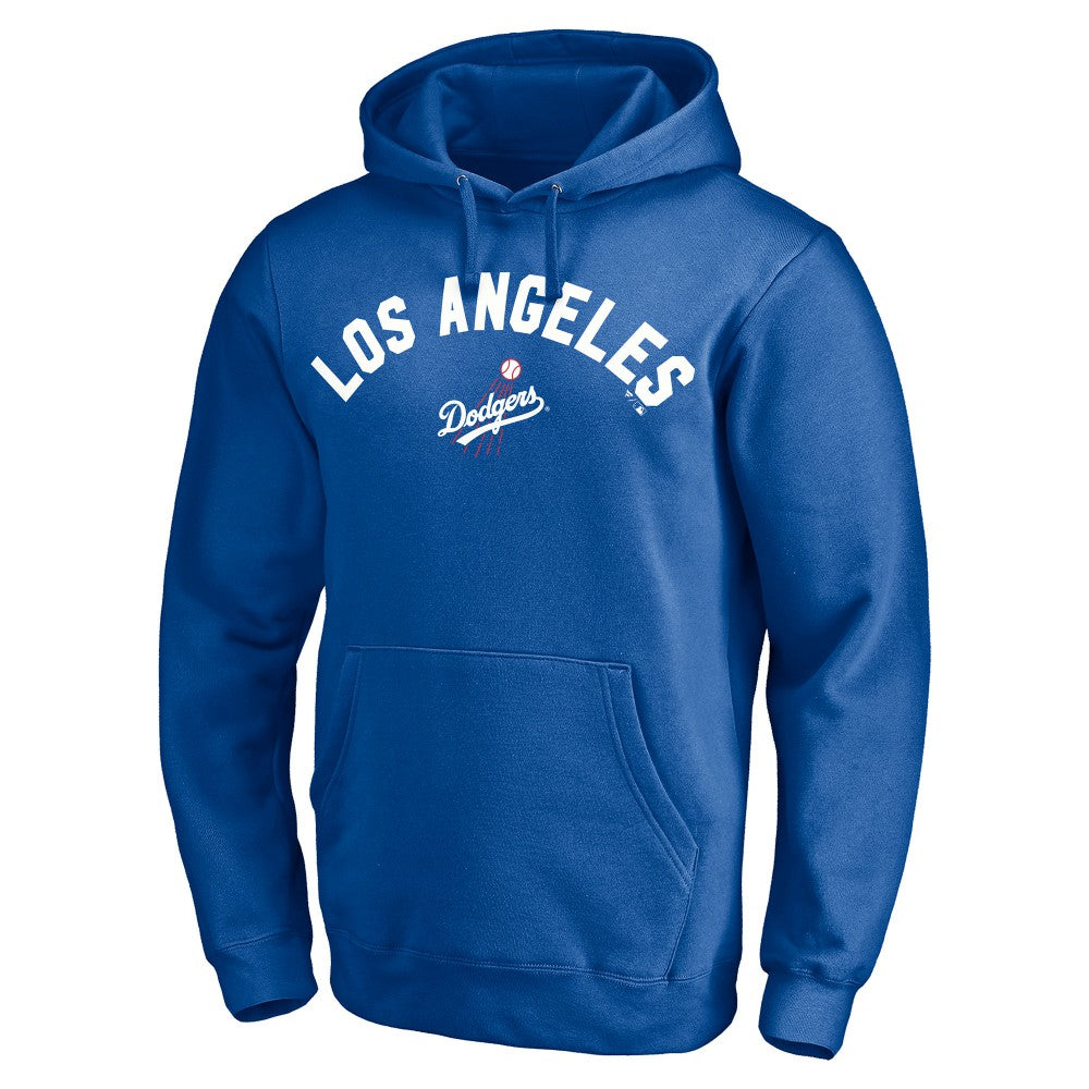 MLB Los Angeles Dodgers Cooperstown Winning Streak Personalized Name & Number Pullover Hoodie