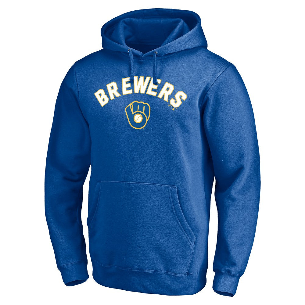 MLB Milwaukee Brewers Cooperstown Winning Streak Personalized Name & Number Pullover Hoodie