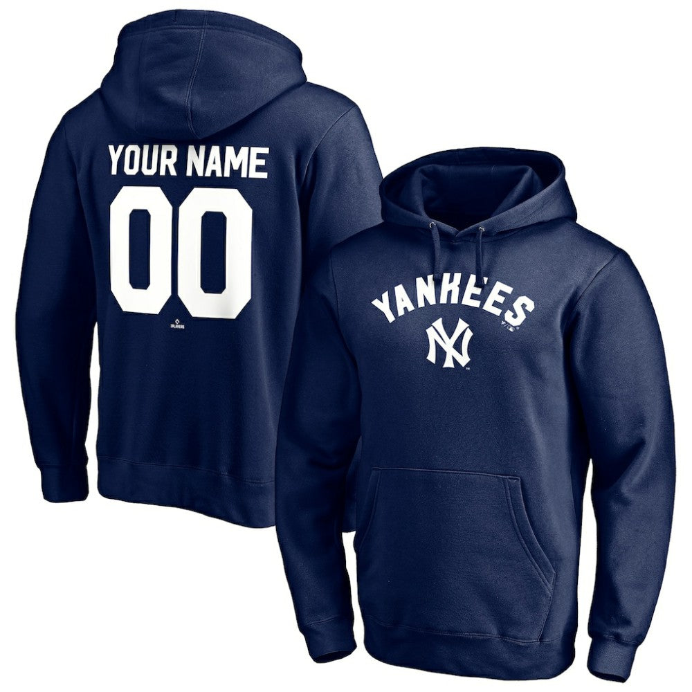 MLB New York Yankees Cooperstown Winning Streak Personalized Name & Number Pullover Hoodie