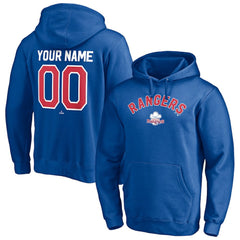 MLB Texas Rangers Cooperstown Winning Streak Personalized Name & Number Pullover Hoodie