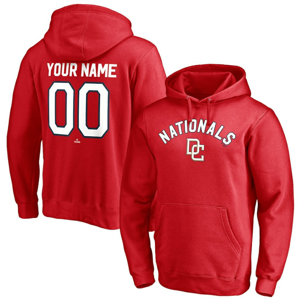 MLB Washington Nationals Cooperstown Winning Streak Personalized Name & Number Pullover Hoodie