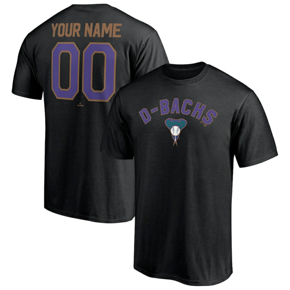 MLB Arizona Diamondbacks Cooperstown Winning Streak Personalized Name & Number T-Shirt