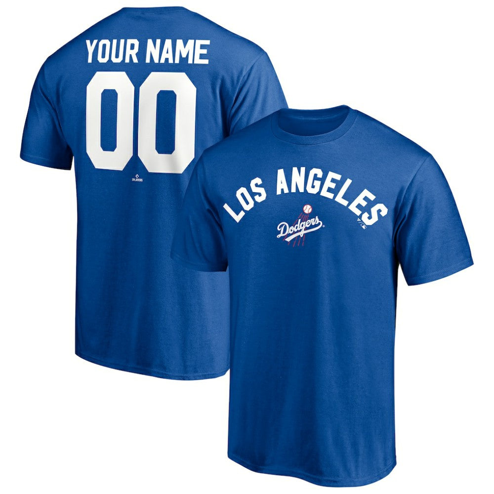 MLB Los Angeles Dodgers Cooperstown Winning Streak Personalized Name & Number T-Shirt