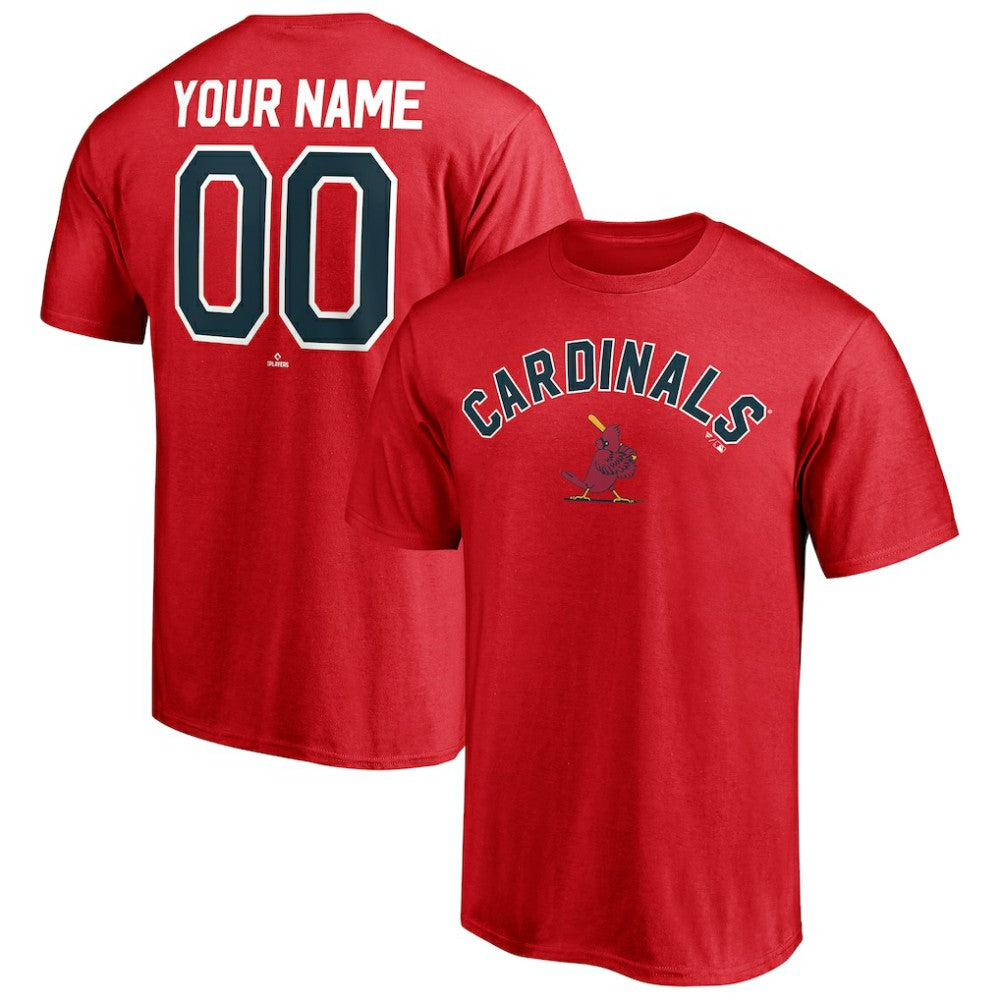 MLB St. Louis Cardinals Cooperstown Winning Streak Personalized Name & Number T-Shirt