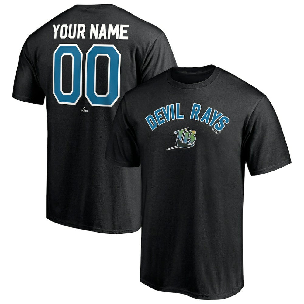 MLB Tampa Bay Rays Cooperstown Winning Streak Personalized Name & Number T-Shirt