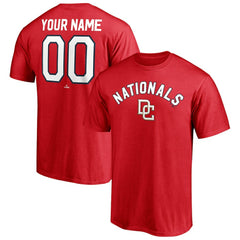 MLB Washington Nationals Cooperstown Winning Streak Personalized Name & Number T-Shirt