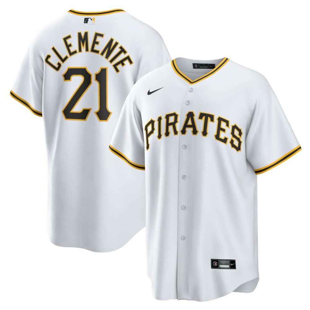 MLB Roberto Clemente Pittsburgh Pirates Nike Home Replica Player Name Jersey