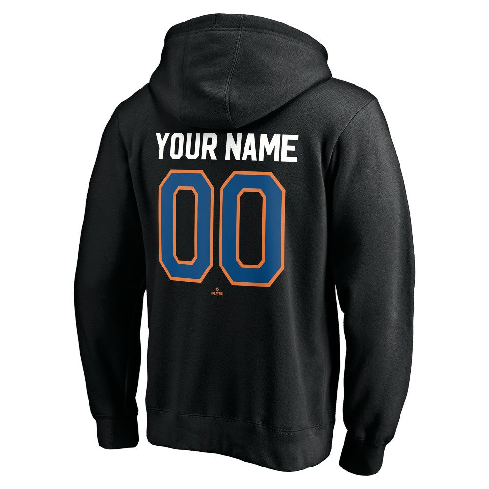 MLB New York Mets Cooperstown Winning Streak Alternate Personalized Name & Number Pullover Hoodie